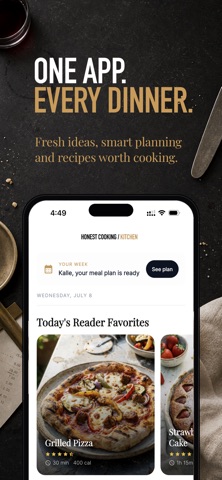 Honest Cooking Kitchen screenshot