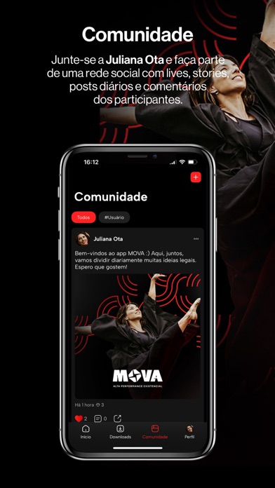 Plataforma MOVA iPhone screenshot 3 - Health & Fitness app