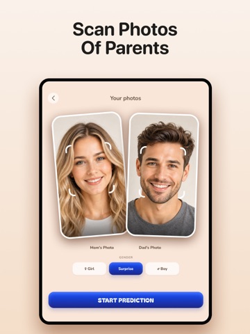 AI Future Family Generator App iPad screenshot 2
