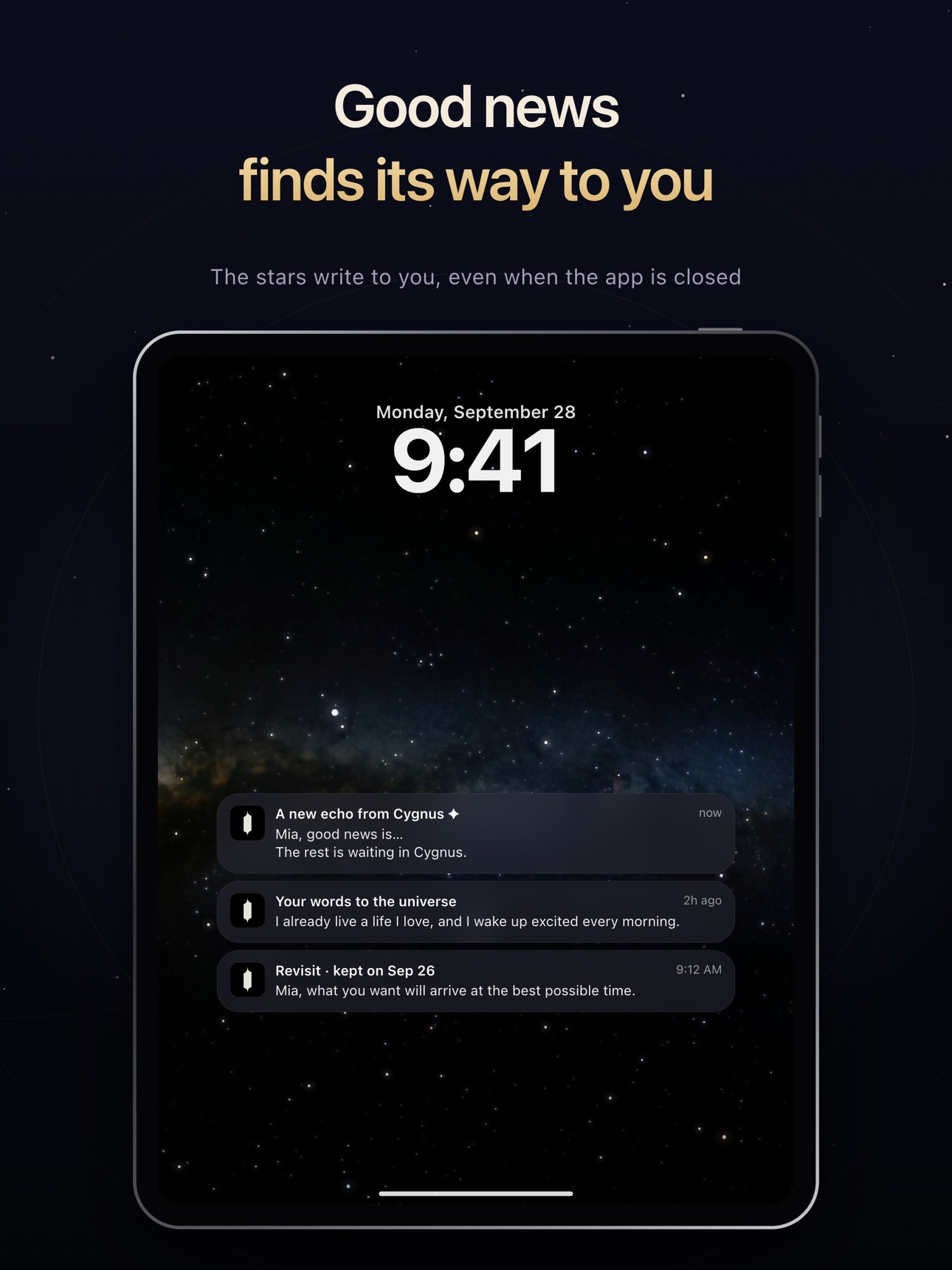 Screenshot 9 of Dear Cosmos: Affirmations