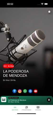La Poderosa de Mendoza Radio screenshot