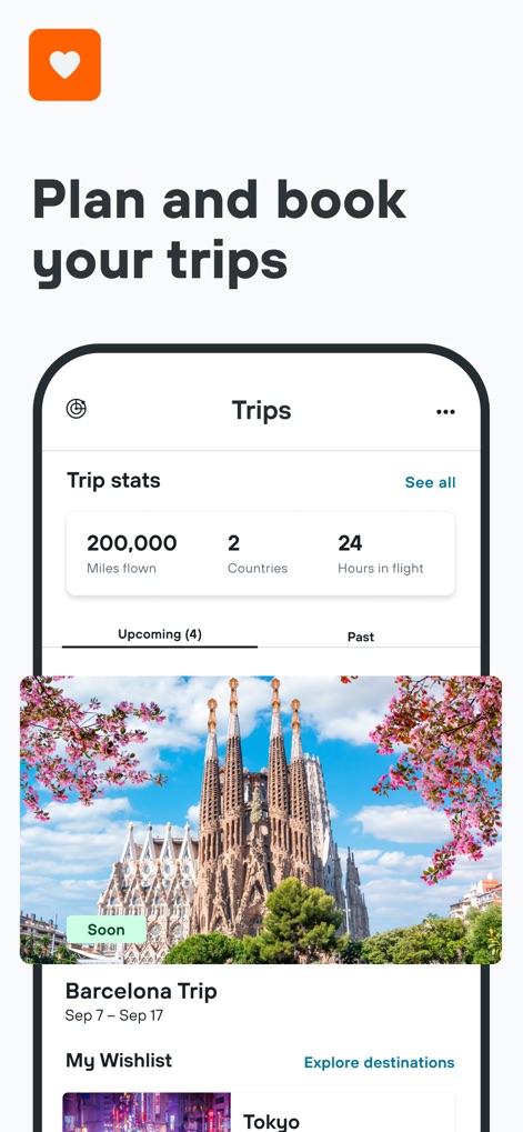 KAYAK: Flights, Hotels & Cars - Organized Trip Planner