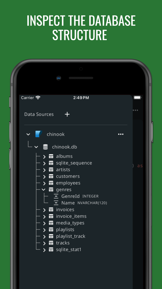#5. SQL Database Manager DB Client (iOS) 게시자: Cloudbit d.o.o.