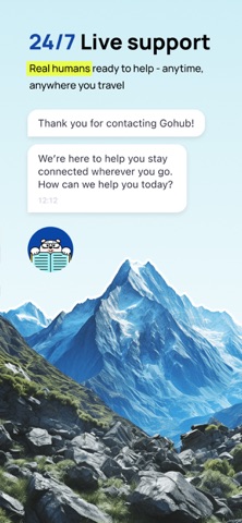 Gohub eSIM screenshot