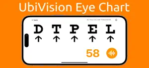 UbiVision Eye Chart screenshot 1