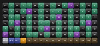 KeyPad MIDI Controller screenshot