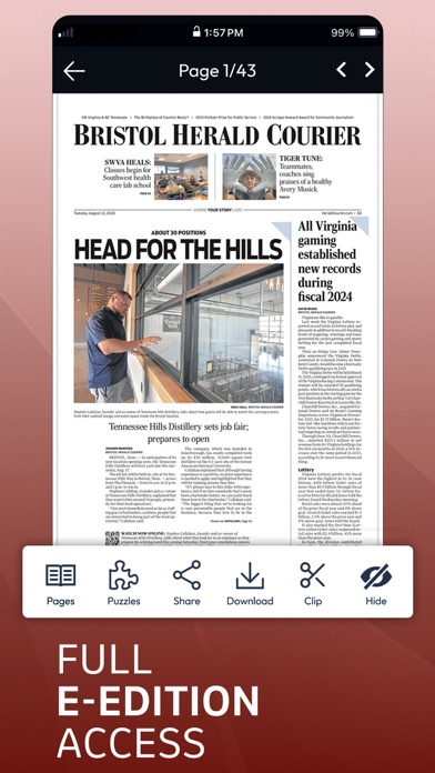HeraldCourier.com Screenshot