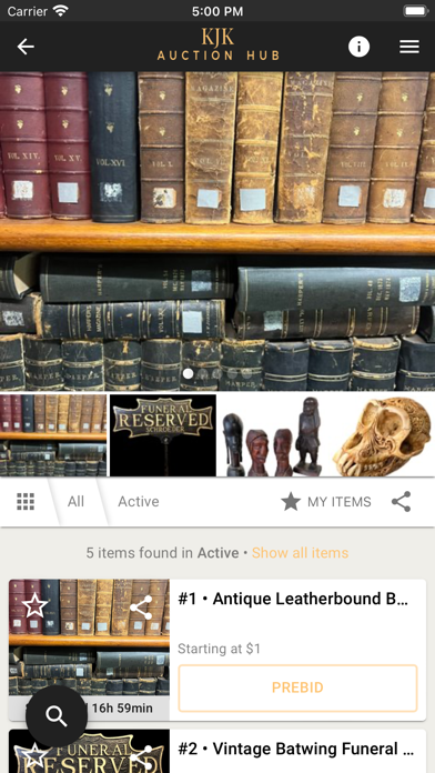 Screenshot 3 of KJK Antiques App