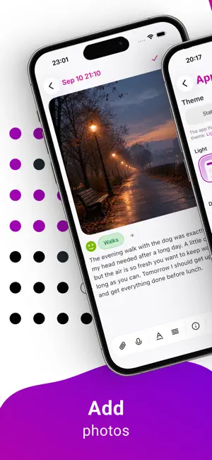 Purple Diary: Journal & Lock screenshot 3