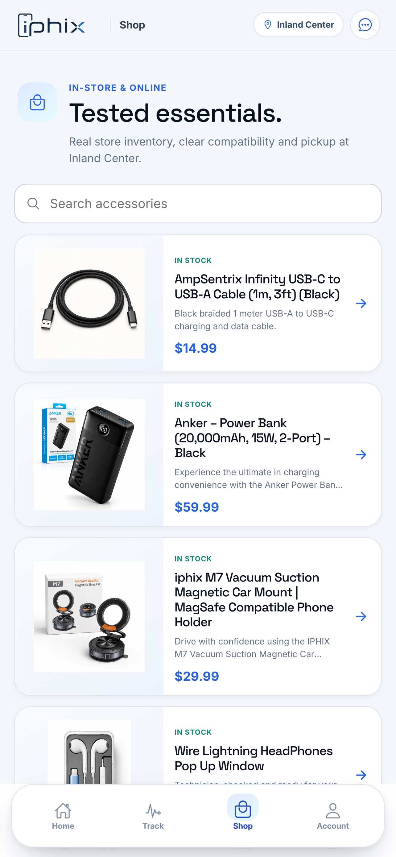 Screenshot 2 of iPhix - Tech Store & Support
