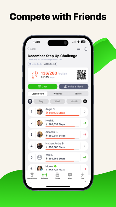 Screenshot #3 pour Strive: Steps Walking Tracker