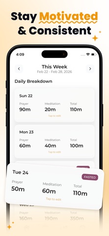 Abide365: Spiritual Tracker screenshot
