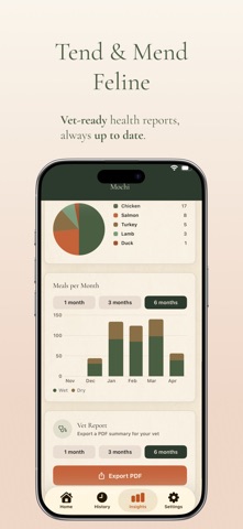 Cat Food & Vomit Tracker screenshot