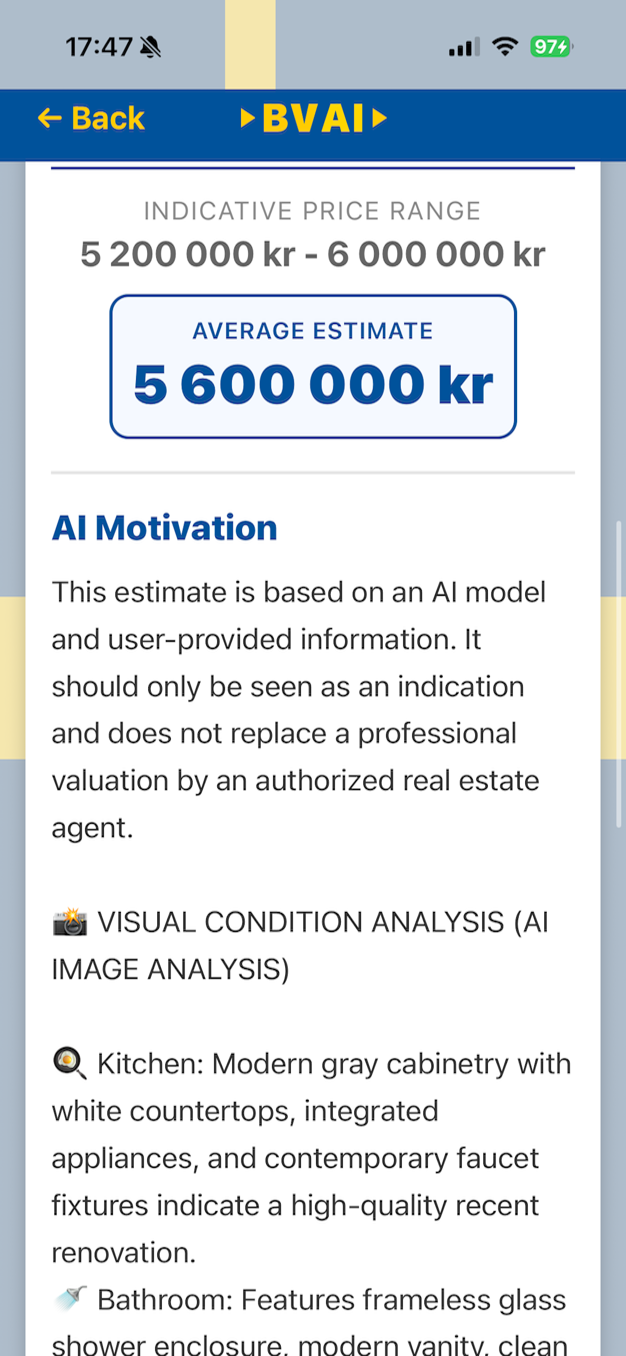 BVAI – Property Valuation AI screenshot 6