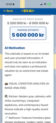 BVAI – Property Valuation AI Screenshot 6 of 9