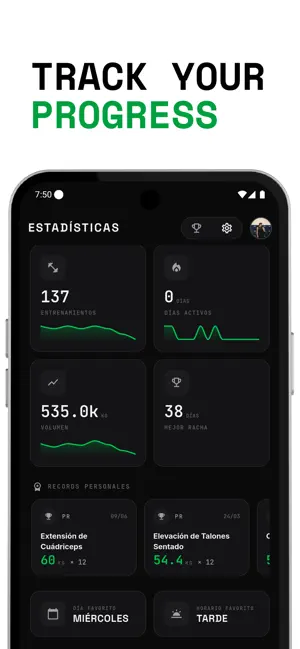 Hypertro: Workout Tracker screenshot 2
