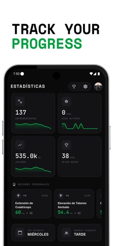 Hypertro: Workout Tracker Screenshot 2 of 7