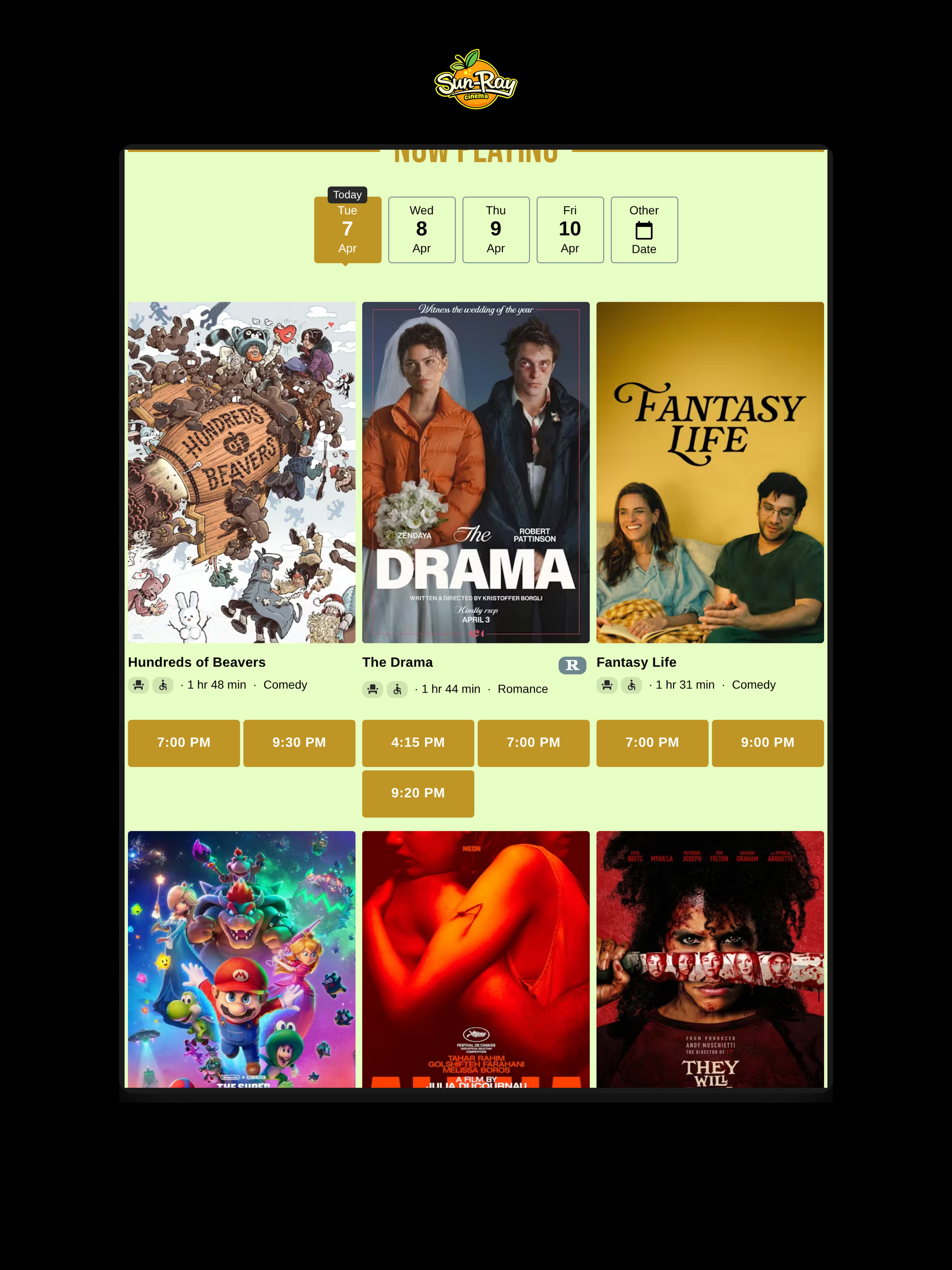 SunRay Cinema screenshot 6