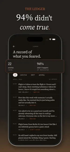 Pragma: CBT Worry Journal screenshot 4