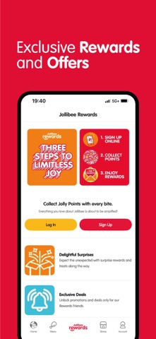 Jollibee - Order & Rewards iPhone screenshot