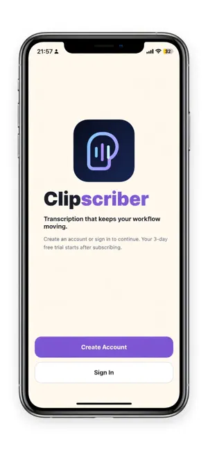 clipscriber screenshot 1