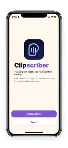 clipscriber screenshot
