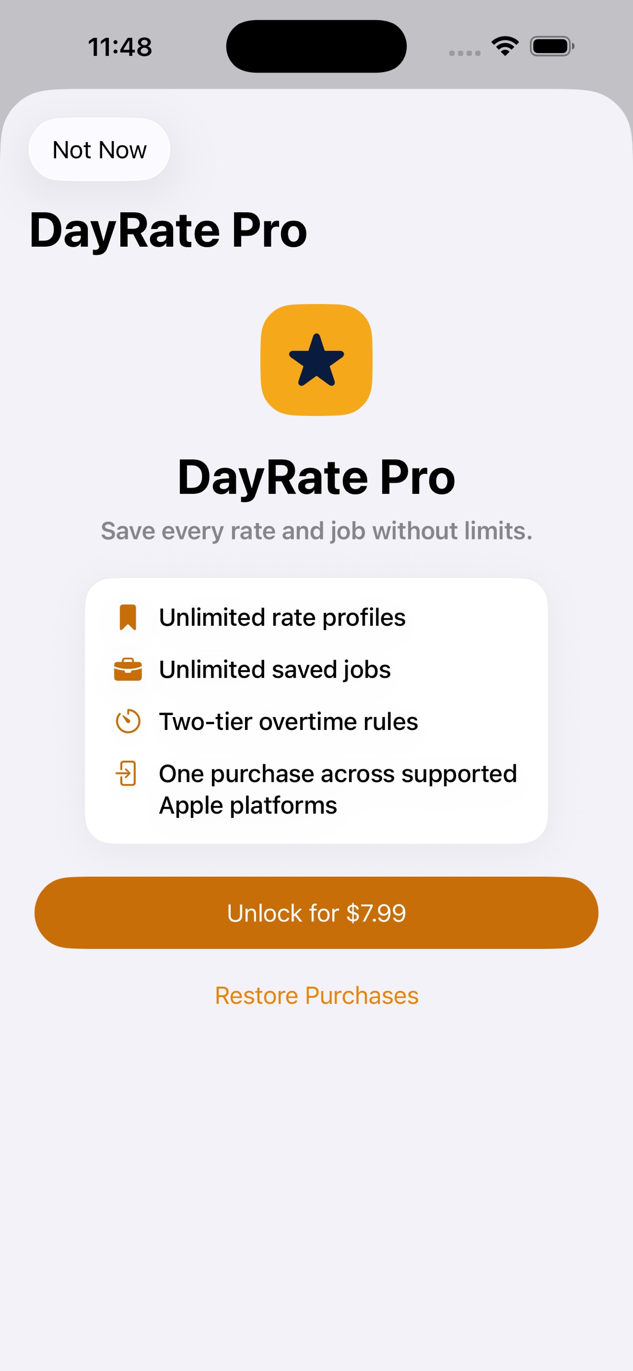 Screenshot 5 of DayRate: Freelance Pay