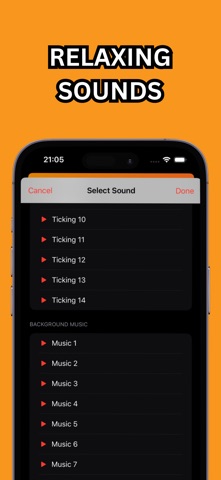 Visual Timer - Focus Helper iPhone screenshot