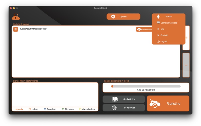 App screenshot