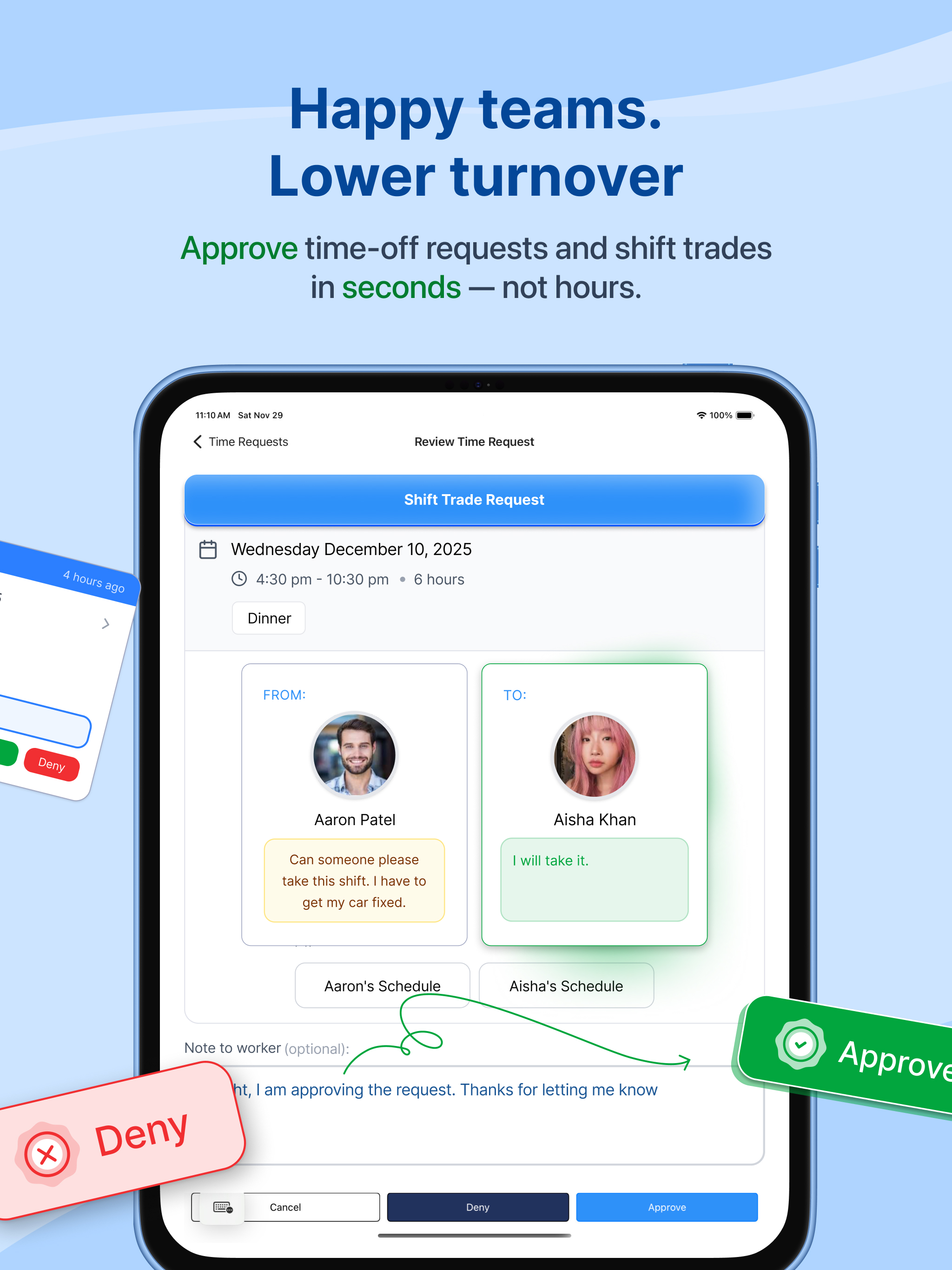 Restaurant Scheduler
