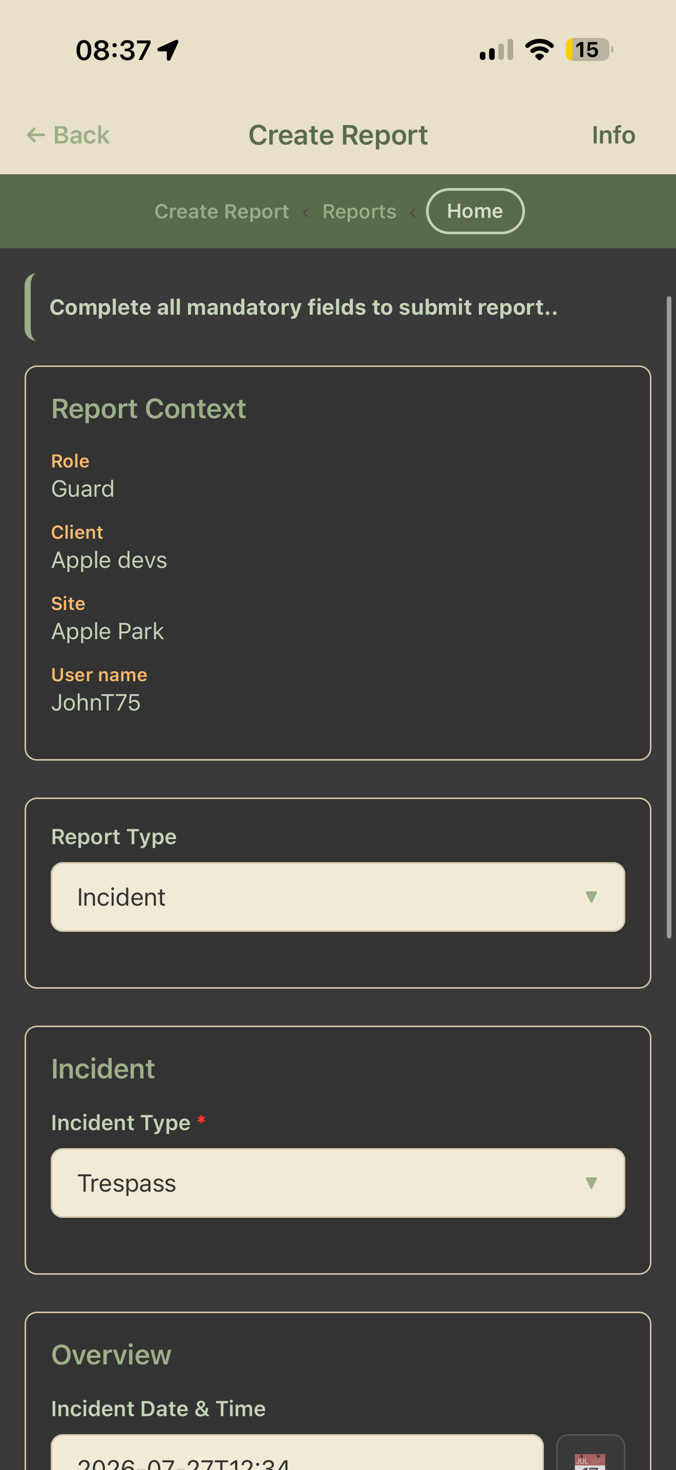 ReportOps screenshot 6