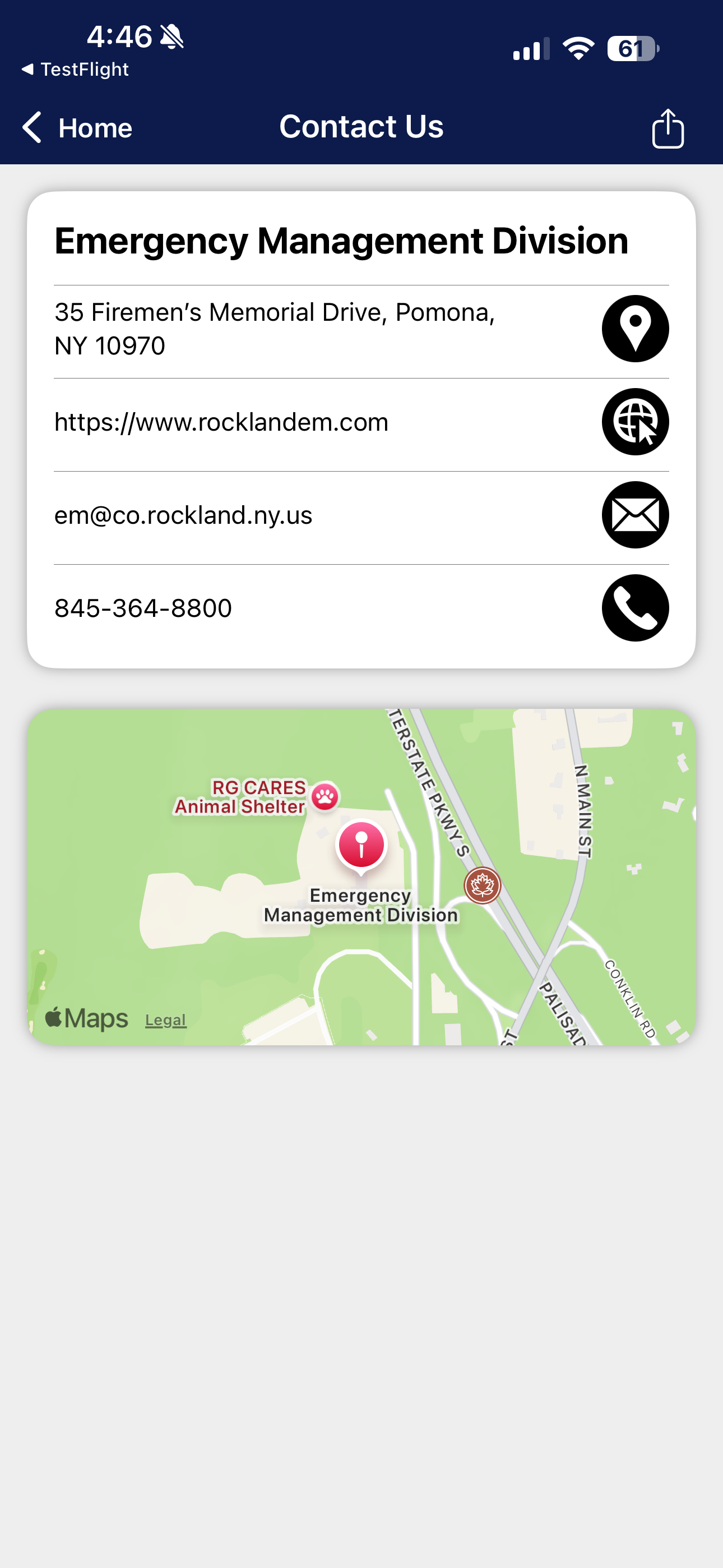 Rockland Emergency Management screenshot 2