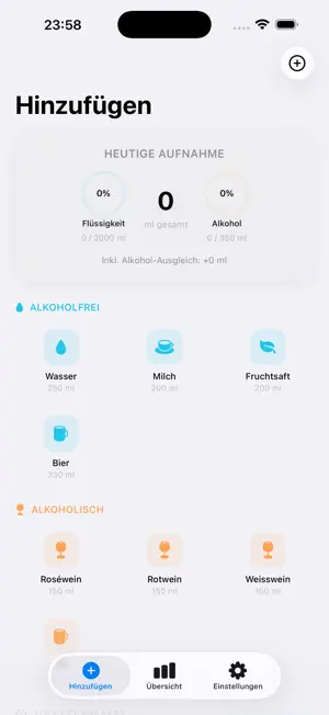 MyFluidGoal screenshot 1