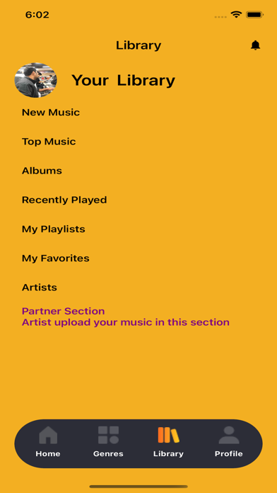 Wemu iPhone screenshot 7 - Music app