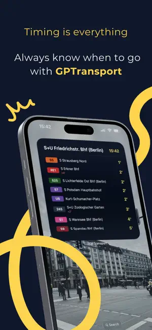 GPTransport - Live Departures screenshot 1