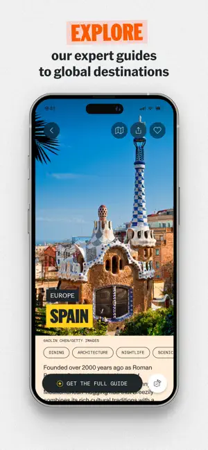 Lonely Planet: Plan + Travel iPhone screenshot 2