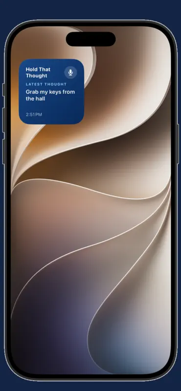 Hold That Thought! screenshot 6 of 6