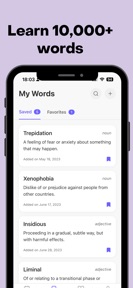 Vocab Builder: Learn new words screenshot