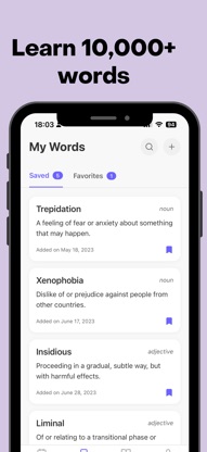 Vocab Builder: Learn new words screenshot 4