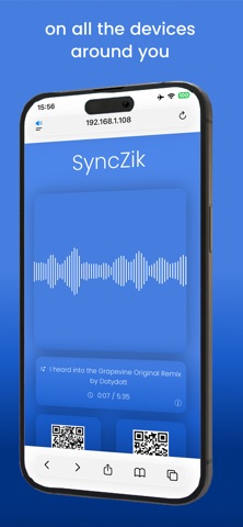 SyncZik screenshot