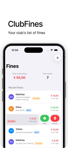 ClubFines Screenshot 1 of 5