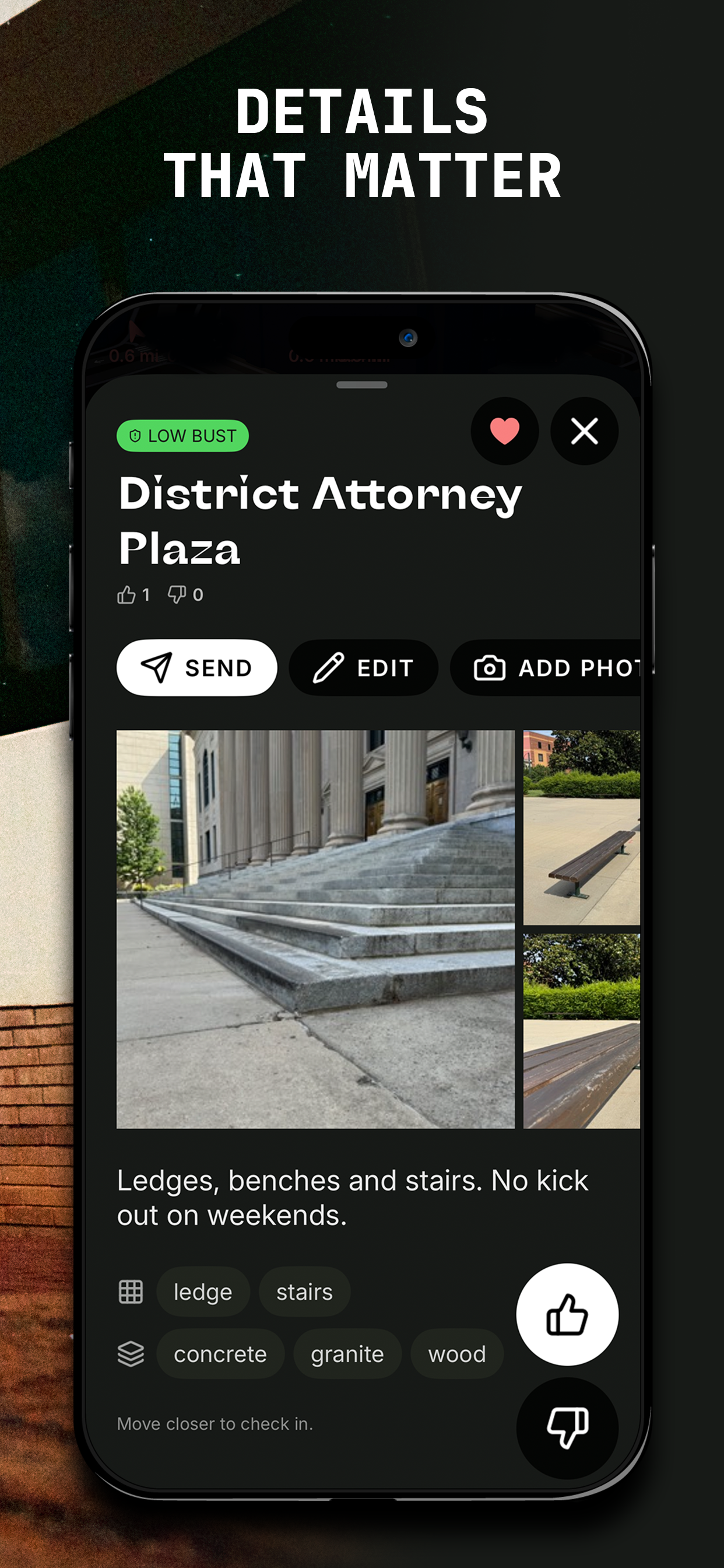 Paracosm: Skate spot finder screenshot 3