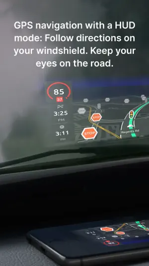Hudway Go: Navigation with HUD screenshot 1