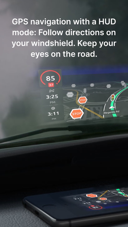 Hudway Go: Navigation with HUD - 5.3.4 - (iOS)