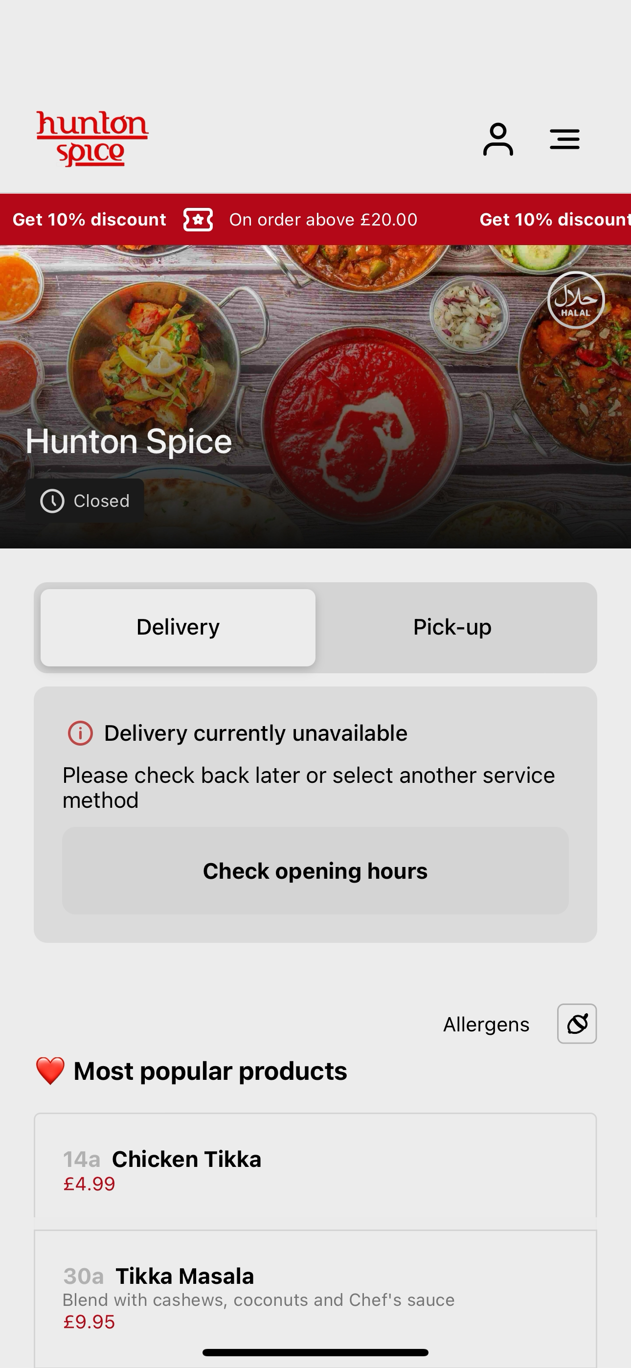 Hunton Spice UK screenshot 3