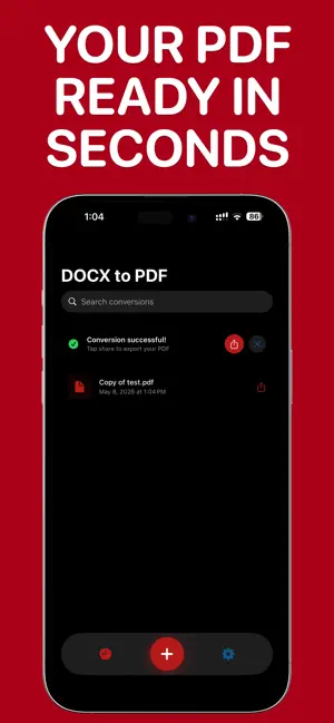 DOCX to PDF & Converter screenshot 2