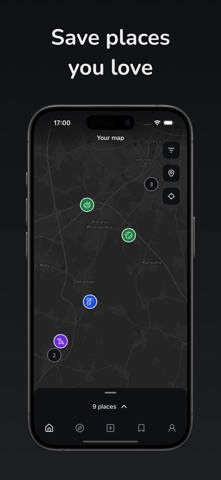 Maptera – Map & Save Places Screenshot 1 of 5