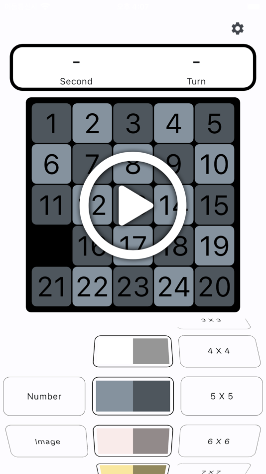 #3. Moving : Sliding Puzzle Game (iOS) By: HEYNOW