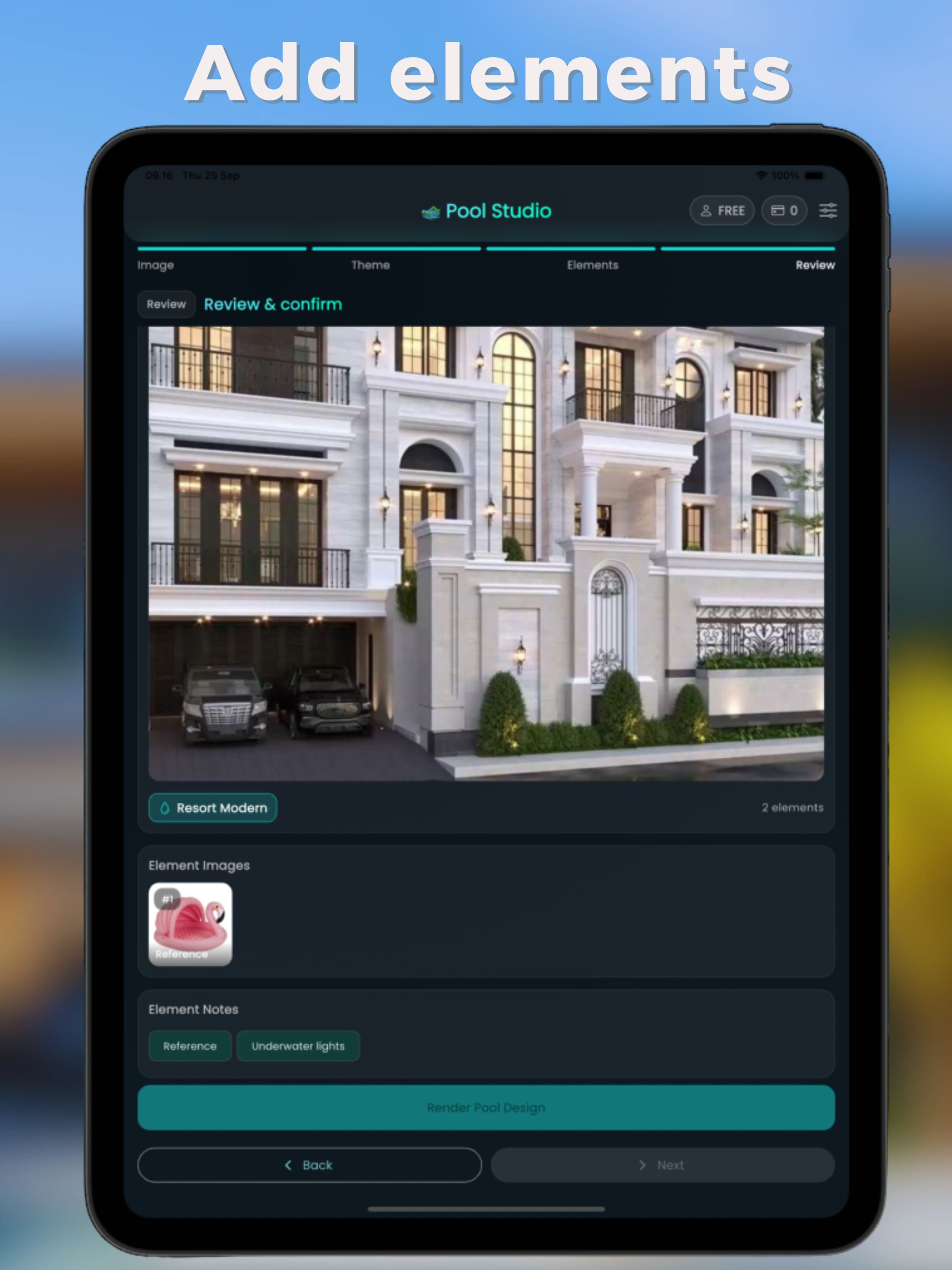 AI Pool : Home Design Planner
