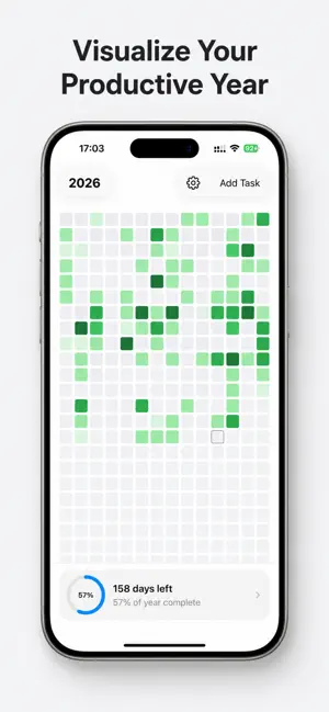 YearTracker: Year Activity Map screenshot 1